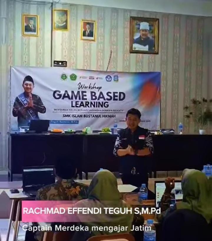 Pembelajaran Berbasis Game Based Learning, SMK Islam Bustanul Hikmah Selenggarakan Workshop